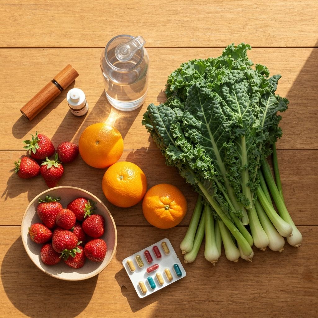 Healthy lifestyle and daily wellness habits